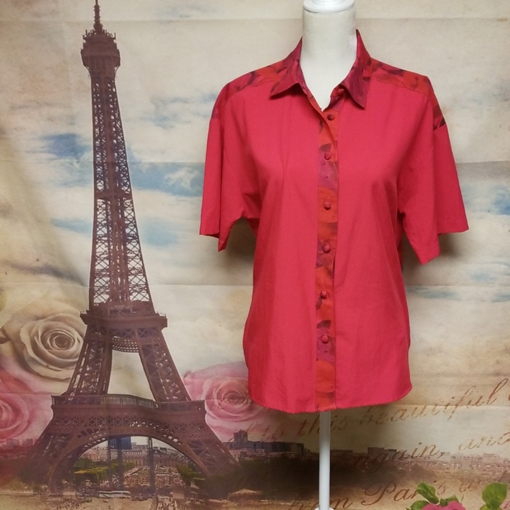 VTG G.W. Division of graff petite Blouse